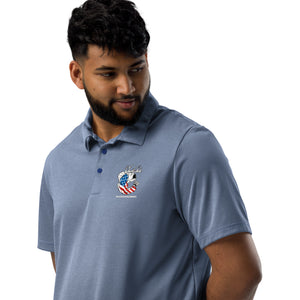 American Pride USA - Bassrack Adidas space-dyed polo