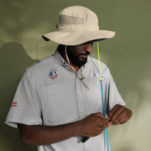 American Pride Bassrack USA - Embroidered Logo & Sleeve Men’s Columbia PFG Performance Shirt