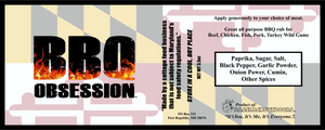 BBQ Obsession Seasoning (3.5 oz bottle)