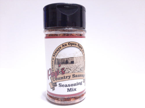 Pop's Country Sausage Seasoning Mix (3.5 oz bottle)