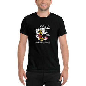 Maryland Pride - Comfortable Tri-Blend  Short Sleeve T-shirt (Sizes Small - 4XL & Multiple Colors Available)