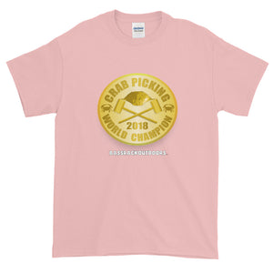 UNDISPUTED Crab Picking WORLD CHAMPION - 2018 Quality Short-Sleeve T-Shirt