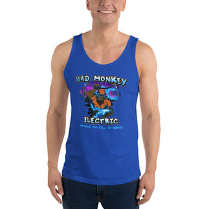 Bad Monkey Electric - Comfortable Men's Tank (Sizes Small - 2XL & Multiple Colors Available)