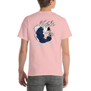 Alaska Pride - Comfortable, Back print Short Sleeve T-shirt (Sizes Small - 5XL & Multiple Colors Available)