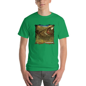 Snakehead Hunter- Comfortable  Short Sleeve T-shirt (Sizes Small - 5XL & Multiple Colors Available)