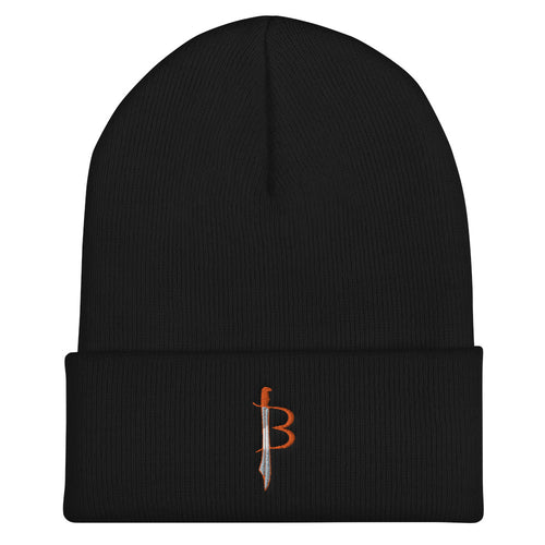 JENKS BLADEWORKS : American Steel - American Made - Straight Forged In Fire By American Muscle & Grit !!!  Quality, Warm Embroidered Beanie