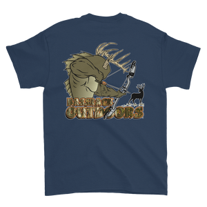 Bow Hunting Bud (Front and Back) - Short sleeve t-shirt