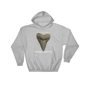 Megalodon Fossil Hunter Quality Hooded Sweatshirt