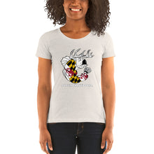 Ladies' Maryland Pride - Comfortable & Soft Tri-Blend  Short Sleeve T-shirt (Sizes Small - 2XL & Multiple Colors Available)