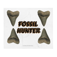 Fossil Hunter - (50x60 inch) Quality Silk Touch Throw Blanket GIANT MEGS!!