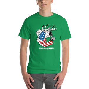 U.S.A. Pride - Comfortable  Short Sleeve T-shirt (Sizes Small - 5XL & Multiple Colors Available)