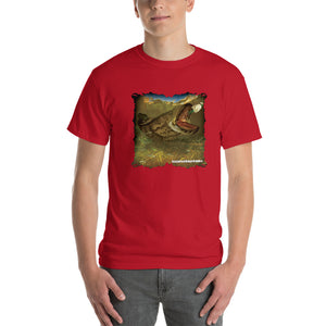 Snakehead Hunter- Comfortable  Short Sleeve T-shirt (Sizes Small - 5XL & Multiple Colors Available)