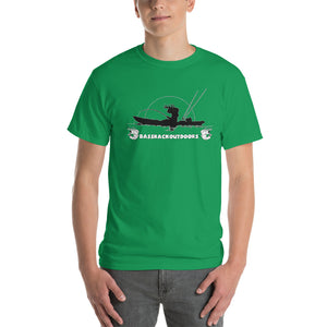 Kayak Fishing - Comfortable  Short Sleeve T-shirt (Sizes Small - 5XL & Multiple Colors Available)
