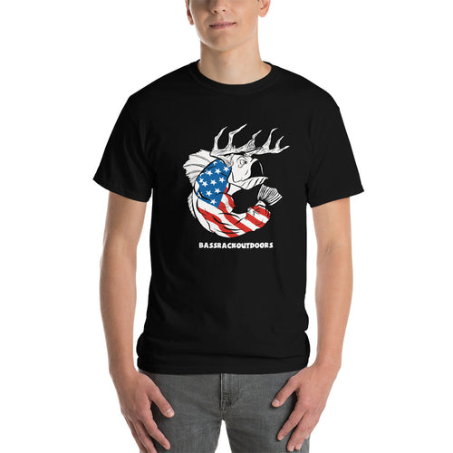 U.S.A. Pride - Comfortable  Short Sleeve T-shirt (Sizes Small - 5XL & Multiple Colors Available)