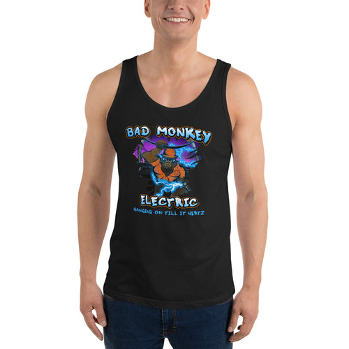 Bad Monkey Electric - Comfortable Men's Tank (Sizes Small - 2XL & Multiple Colors Available)