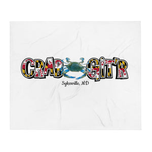 CRAB GIT'R - (50x60 inch) Quality Silk Touch Throw Blanket