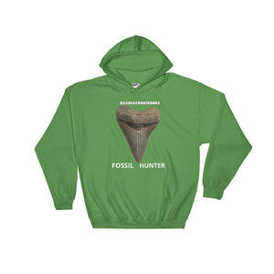 Megalodon Fossil Hunter Quality Hooded Sweatshirt