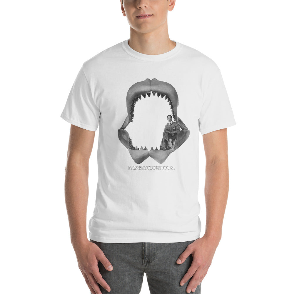 All Hail Megalodon! - Comfortable  Short Sleeve T-shirt (Sizes Small - 5XL & Multiple Colors Available)
