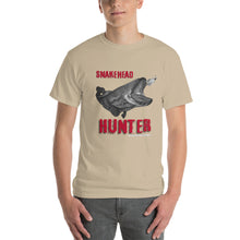 Snakehead Hunter Black&White - Comfortable  Short Sleeve T-shirt (Sizes Small - 5XL & Multiple Colors Available)