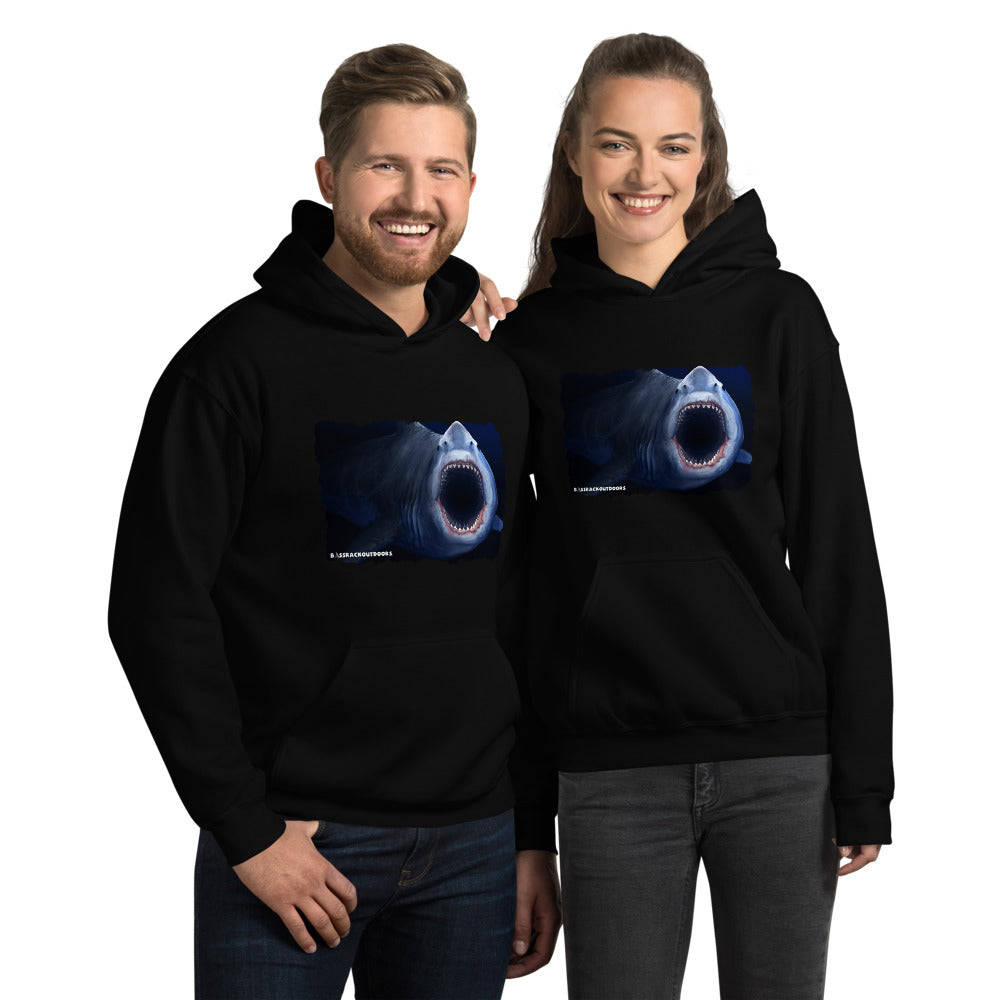 Megalodon - KING Of The Sea : Quality , Comfy & Warm Hoodie ( Sizes S -5XL and Multiple Colors Available )
